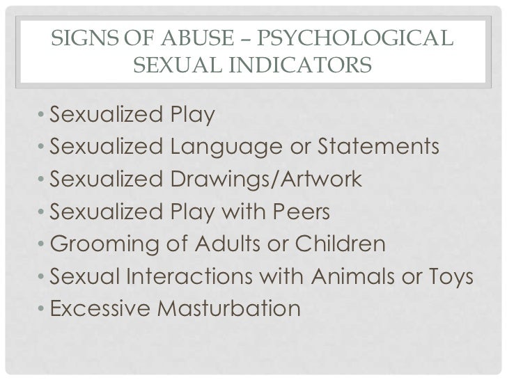 Childhood sexual abuse symptoms in adults pics 12